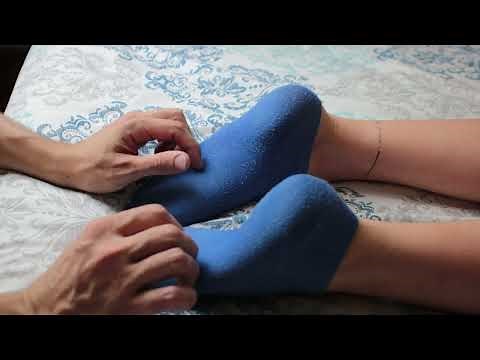 ASMR | My boyfriend massaged and tickled my feet 🤣 Could I make it?