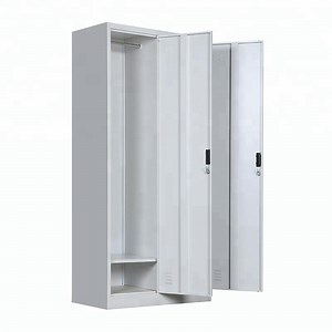 [Hot Item] Metal Locker Designs 2 Door Storage Locker Cabinet for Bedroom