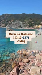 Riviera Italiane - 4 Ditë €371, Nisja më 2 Maj. Vizitohen: Pisa, Firence, La Spezia, Riomaggiore, Manarola, Varnazze, Monterosso, Levanto, Rapallo, Santa Margherita, Portofino, Gjenova, Varazze, Savona, Sanremo, Ventimiglia, Menton, Monte Carlo, Nisë. Fjetje për të gjitha netët e qendrimit. Mëngjeset në Hotel. Fluturimi Tiranë - Pisa dhe Nisë - Tiranë. Transfertat dhe Shëtitjet me Autobus dhe Tren. Shoqërues Shqiptar gjatë Udhëtimit. KUJDES: Çmimi mund të ndryshojë. Çmimet jan