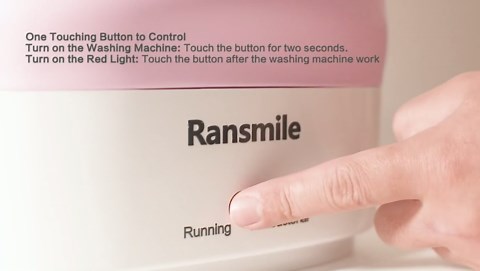 Portable Mini Folding Washing Machine Small Laundry Tub Wonder Magic Compact Washer Clothe Bucket With Spinner