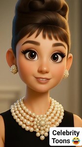 🎶 😂 Animated Audrey Hepurn - Breakfast at Tiffany's by Deep Blue Something #CelebrityToons #BreakfastatTiffanys #AudreyHepburn | Donnie Hazel