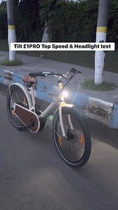 2.9K views · 43 reactions | Tilt E1PRO E-bike Top Speed Test & Headlights #tiltbike #ebike #tilt #electricbike | DEV MTR | Facebook