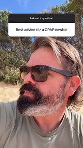 Some advice for CPAP beginners ✌️🫵 #sleepapnea #sleep #cpap #cpapmask #cpapmachine #sleephq | Uncle Nicko