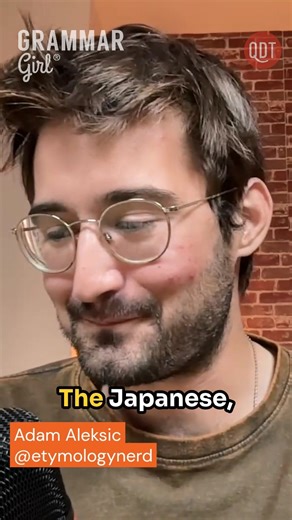 Episode 1117 of Grammar Girl is out now! This week, we talk with Adam Aleksic, also known as the Etymology Nerd, about the ways algorithms are changing the meaning of words. We look at how words like "preppy" have evolved and how social media is accelerating language change. We also look at how different cultures "shout" online without using capital letters, the linguistic connection between chairs and power, and other topics from his super popular videos! Listen via the link in bio! 🎙️✨ | Quic