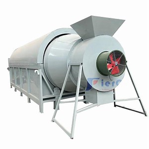 [Hot Item] Silkworm Cocoon Sawdust Salt Dryer 5 Ton/H Tea Roasting Dry Processing Machine