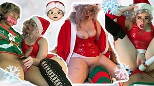 Spooky Kiwi: Femdom MILF MRS.CLAUS cheats on SANTA with a naive HORNY CHRISTMAS ELF - Pornixy