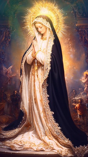 Exclusive Virgin Mary Live Wallpaper Creations