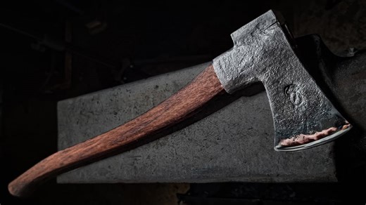 Why I chose the wrapped method for my axe