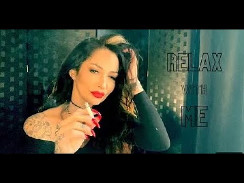 SMOKING 2 CIGARETTES HANDS FREE SMOKING 2 CIGARETTES ASMR NO TALK (DANGLES & SNAPS)