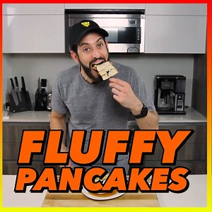 DELICIOUS FLUFFY PANCAKES | Josh Elkin