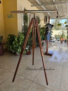 Brass Telescope With Wooden Stand Pirates Spyglass for Anniversary Gift for Husband Personalized Telescope Custom Engraved Christmas Gift - Etsy UK