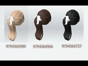 code brookhaven 🏆cheveux🏆