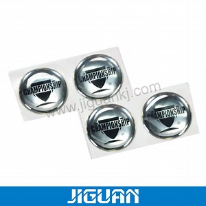 [Hot Item] Low MOQ Print Waterproof Dome Epoxy Sticker