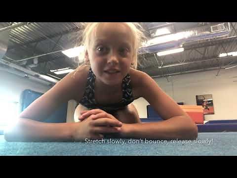 Cheerleading Flyer Stretches!