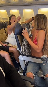 79K views · 501 reactions | Her outfit made the pregnant woman furious!  #travel #airplane #flight #bikinis | Jamie and Blake | Facebook