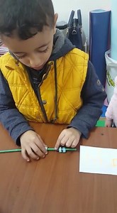 Subtraction with beads (kg2 Orange) | NOA International Academy Kindergarten Department
