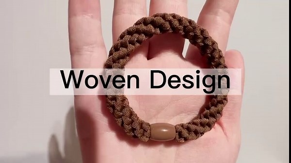 40 pcs Hair Ties for Women Men Girls, Elastic Hair Bands Bracelet for Ponytail Holders, Braided Hair Elastics for Thick Hair