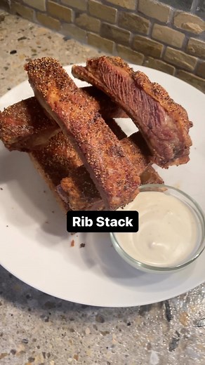 Rib Stack for supper! Follow @bbqbeautiful #barbecue #bbq #grill #food #foodporn #meat #instafood #foodie #bbqlife #grilling #bbqbeautiful #bbqlovers #beef #steak #carne #bbqporn #barbeque #foodstagram #foodphotography #brisket #instagood #meatlover #chicken #bbqribs #ribs #dryribs #foodlover #pork #grilled #smomedribs | BBQ Beautiful | Facebook