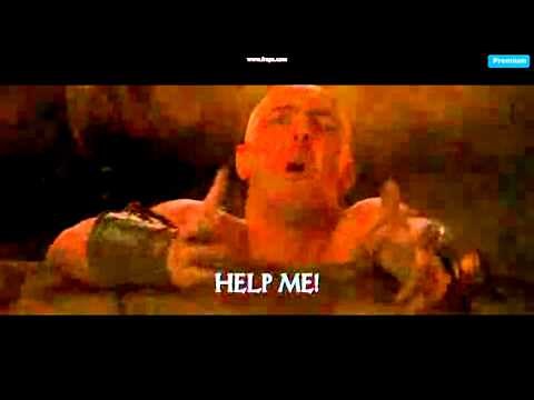 Mummy returns: Anck-su-namun leaves Imhotep to die scene.