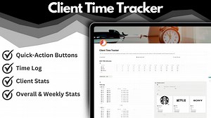 Client Time Tracker | Notion Template