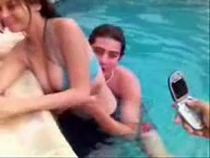 Girl Groped In Backyard Pool