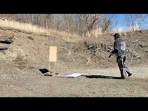 Sawed off 12 gauge shotgun shooting blackpowder 00 buckshot