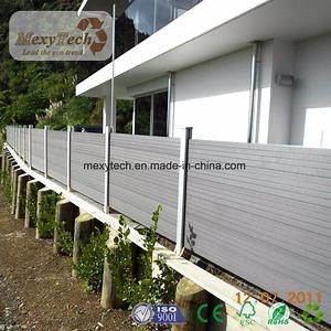 [Hot Item] Garden Building Outdoor Backyard Privacy Composite Fence Design for Villa WPC Fence