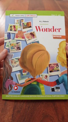 17 reactions | Although August Pullman was born with a facial deformity, he’s a normal ten-year-old boy. He plays video games and loves Star Wars. He has a loving family and studies at home, until his parents decide it’s time to go to real school. This graded reader is perfect for students at an A2 level. https://www.blackcat-cideb.com/en/books/wonder #blackcatcideb #elt #wonder #gradedreaders | Black Cat - Cideb | Facebook