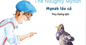 Truyện Tranh Singapore - Mynah Láu Cá - The Naughty Mynah (Song Ngữ Việt - Anh)