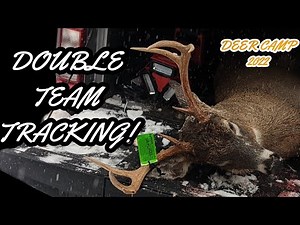 FASTEST TRACK EVER! - Double Team Tracking A Mature Maine Buck. #deerhunting #publicland #tracking