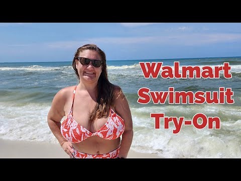 Walmart Swimsuit Try On | Plus Size | US40K | Fuller Bust