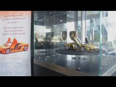 Gold Lamborghini: World's most expensive model car on display in Dubai