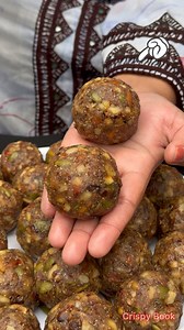Dates Dry Fruits Laddu | Khajoor ke Laddu | Healthy Dry Fruits Laddu | Energy Balls Without Sugar #datesladdu #khajoorrecipe #winterrecipes #healthyladdu | Crispy Book