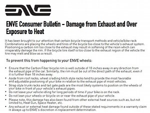 Hitch Racks and Carbon Wheels Melting?