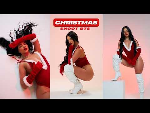 Holiday Photoshoot BTS 🎄 | How I Direct Models & Light Cinematic Shots