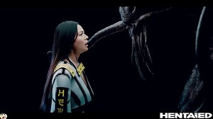 CGI Monster destroys all Holes