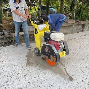 [Hot Item] Asphalt, Concrete, Wet, Walk-Behind Concrete Saw, 20 in Blade Dia., 7 5/8 in Max. Cutting Depth