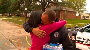 BROUGHT TO TEARS: After two officers were killed in an ambush Wednesday morning in Iowa, a woman and an officer shared a difficult and emotional moment together >> http://bit.ly/2eVIRGQ | WECT News