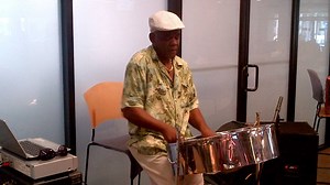 Check out this video from the Fraser Dining Hall's "Taste of the Islands" today, where a local steel drum player filled the caf with songs of the Caribbean. #PBAtlantic | Palm Beach Atlantic University - PBA