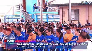 1K views · 23 reactions | BARANGAY TALUSAN KAPITAN GALDO MAPASALAMATON SA LEGAL AID ACTIVITY | Misamis Oriental Provincial Information Office | Facebook