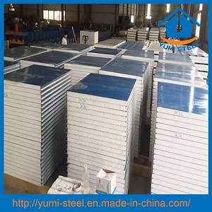 [Hot Item] Color Steel EPS Foam Insulation Roof/Wall Metal Sandwich Panels