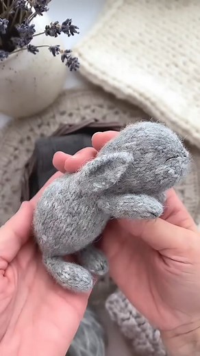 knitting rabbit😍 #knitting_inspiration #knittingtoy #knitting #knittingpattern #usa | Knitting Toys