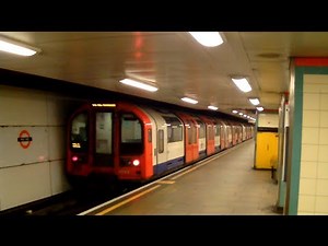 London Underground Central Line: 1992TS departs Mile End 16/04/14