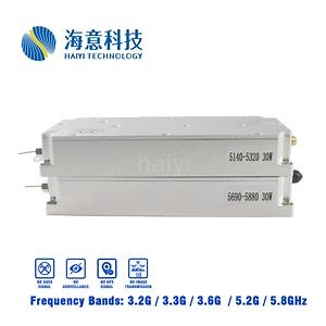 [Hot Item] 30W 5.2g (5150MHz -5350MHz) Frequency Blocking Module Power Amplifier Drone Jammer