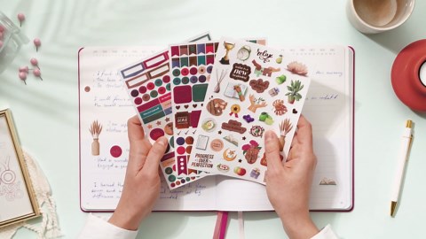 Skyline Daily Gratitude Journal – Guided Fill In the Blank Notebook for Inspirational Journaling –Positive Affirmation Planner (Iris Orchid)