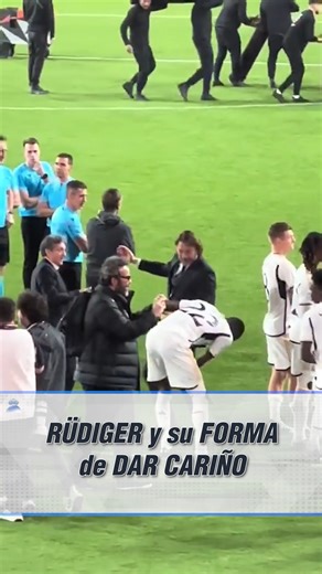 RÜDIGER y su FORMA de DAR CARIÑO 🤪😂 #rudiger #realmadrid #reels #viral | Planeta Real Madrid