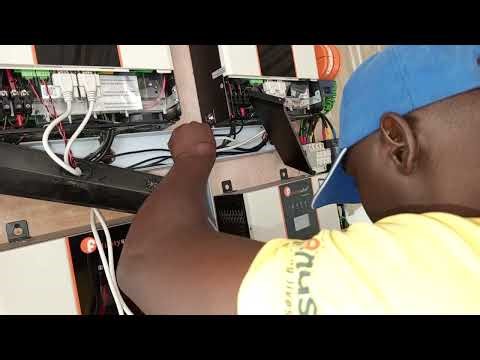 How to parallel three phase inverter