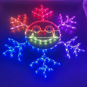 [Hot Item] SMD RGB Programmable Pixel Rope Tube Lights Ws2811 Smile Face Decoration Lights