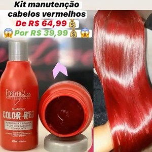 P R O M O Ç Ã O  KIT Color Red #Foreverliss  Tonalizante para...