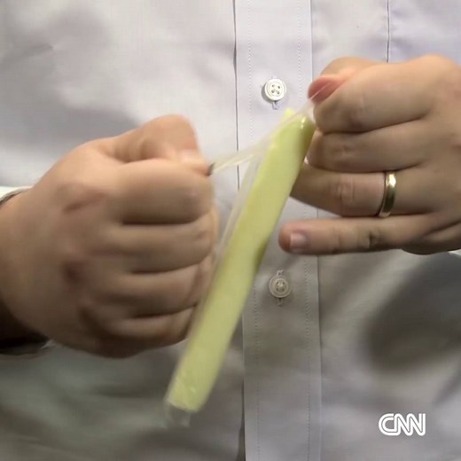 What if you could eat the plastic wrapper on your string cheese? Scientists hope these edible wrappers will reduce waste. http://cnn.it/2d5f1N5 | CNN